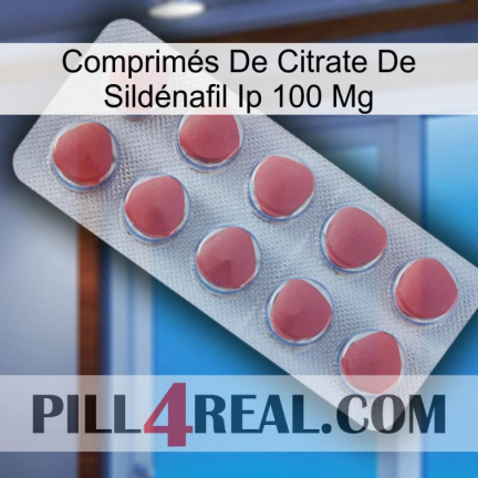 Comprimés De Citrate De Sildénafil Ip 100 Mg 18